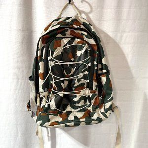 Nike Camouflage Backpack - Green, Brown, White